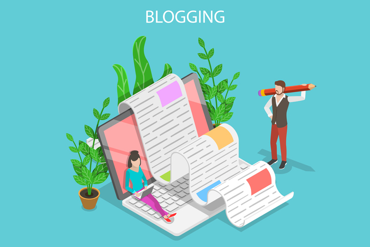 Blogging is an effective marketing strategy.